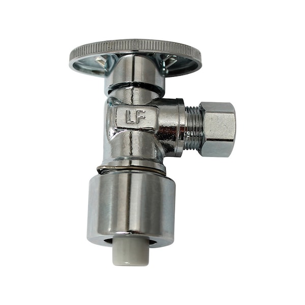 Plumb Pak Plumb Pak 5/8 in. Compression X 3/8 in. Compression Brass Angle Valve PP2622POLF - main